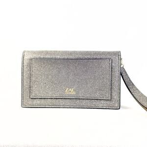 NWOT Zac Posen Glitter Evening Clutch